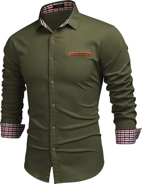 casual dress shirts for men.